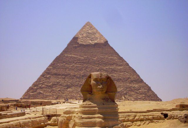 Zdjęcia: Giza, Giza, dwa w jednym, EGIPT Zdjęcia: Giza, Giza, dwa w jednym, EGIPT