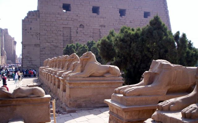 Zdjęcia: Karnak, Luksor, Tłumy, EGIPT Zdjęcia: Karnak, Luksor, Tłumy, EGIPT