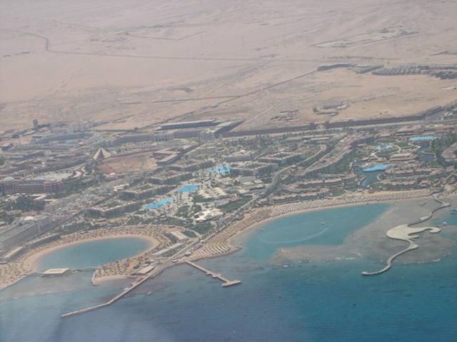 Zdjęcia: Hurghada, Hurghada z lotu ptaka, EGIPT Zdjęcia: Hurghada, Hurghada z lotu ptaka, EGIPT