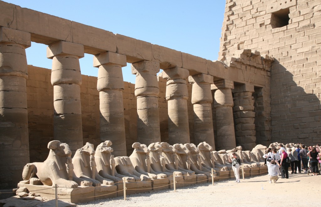 Zdjęcia: Karnak, świątynia Amona-Re, Luksor, Aleja sfinksów, EGIPT Zdjęcia: Karnak, świątynia Amona-Re, Luksor, Aleja sfinksów, EGIPT