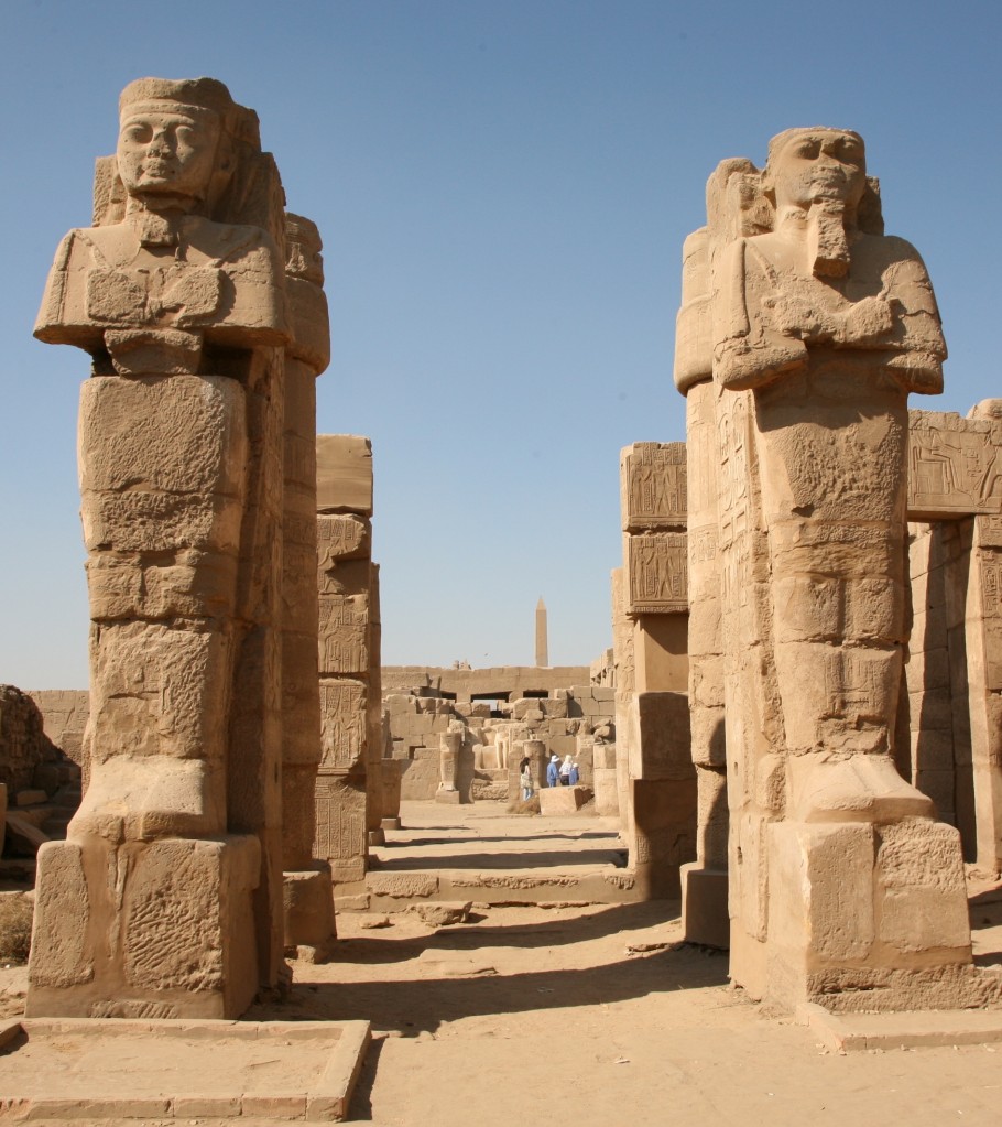 Zdjęcia: Karnak, Sala hypostylowa, Górny Egipt, Filary ozyriackie, EGIPT Zdjęcia: Karnak, Sala hypostylowa, Górny Egipt, Filary ozyriackie, EGIPT