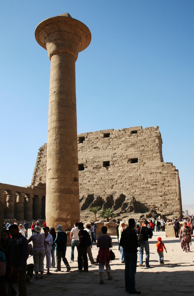 Zdjęcia: Karnak, świątynia Amona-Re, Górny Egipt, Kolumna, EGIPT Zdjęcia: Karnak, świątynia Amona-Re, Górny Egipt, Kolumna, EGIPT