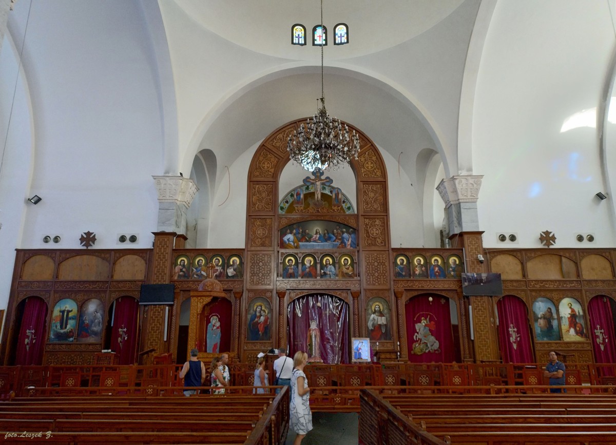 Zdjęcia: El Dahar., Hurgada., Koptyjska Katedra Shenoudy - wnętrze., EGIPT Zdjęcia: El Dahar., Hurgada., Koptyjska Katedra Shenoudy - wnętrze., EGIPT