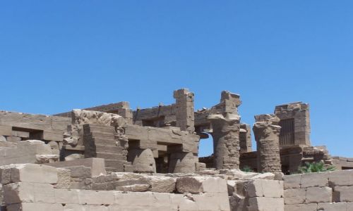 Zdj�cie EGIPT / - / karnak / ruiny swiatyni amona