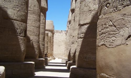 Zdjecie EGIPT / - / karnak / swiatynia karnak