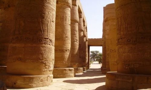 Zdjecie EGIPT / - / Karnak / Sala kolumnowa