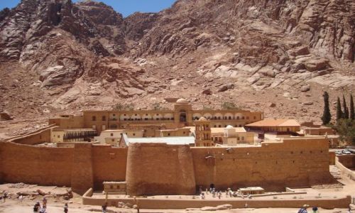 Zdj�cie EGIPT / P�wysep Synaj / Gebel Musa / Klasztor �w. Katarzyny.