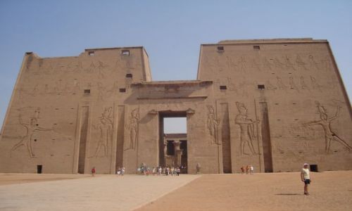 Zdjęcie EGIPT / Środkowy Egipt / Edfu / Świątynia Horusa