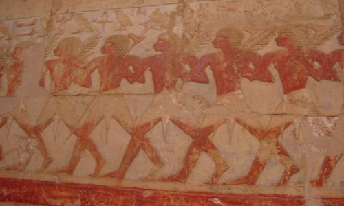 Zdjecie EGIPT / rodkowy Egipt / Teby / witynia Deir El - Bahari