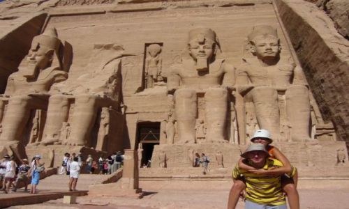Zdjcie EGIPT / - / Abu Simbel / egipskie marzenia