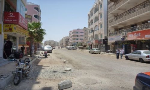 Zdjecie EGIPT / - / Hurghada / ulica