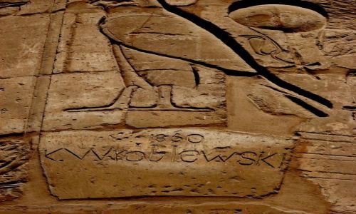 Zdjecie EGIPT / Luxor / Luxor / Nasi  te tu byli