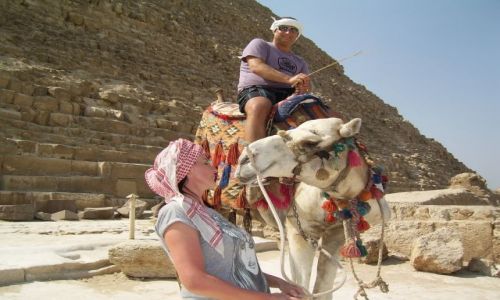 Zdjcie EGIPT / Giza / Piramidy / Egipt-Giza