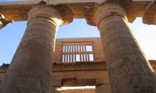 Zdjęcie EGIPT / Gorny Egipt / KARNAK SALA HYPOSTYLOWA /