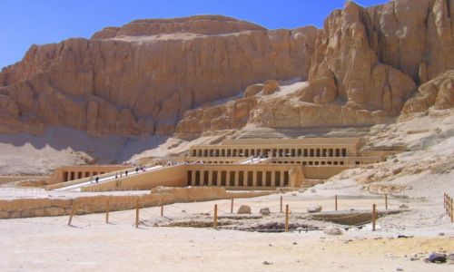 Zdjcie EGIPT / Deir el-Bahari / HATSZEPSUT / Swiatynia Milionow Lat