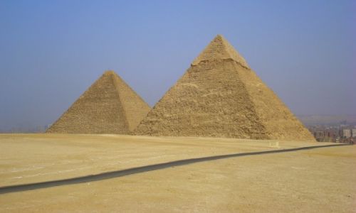 Zdjęcie EGIPT / Kair / Giza / Takie tam... stożki