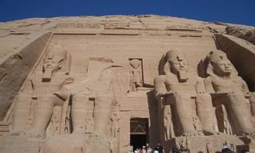 Zdjecie EGIPT / brak / Abu Simbel / witynia Ramzesa II