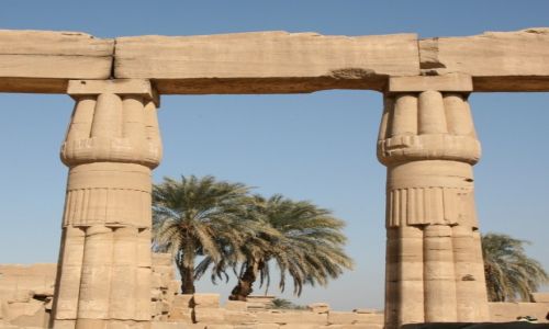 Zdjcie EGIPT / Grny Egipt / Karnak, witynia Amona-Re / Ruiny wityni