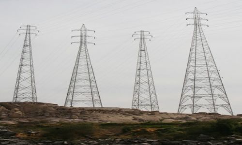 Zdjecie EGIPT / Asuan / Ponad Nilem / Energia Asuanu