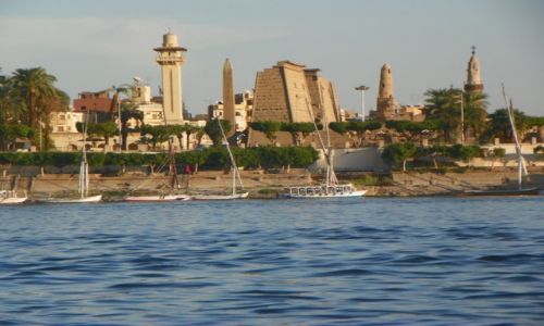 Zdjecie EGIPT / - / Luxor / staroytny Luxor