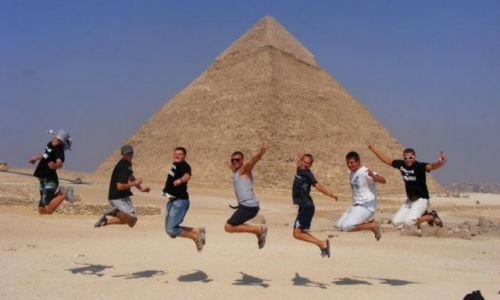 Zdjecie EGIPT / Giza / Piramidy / Emocje