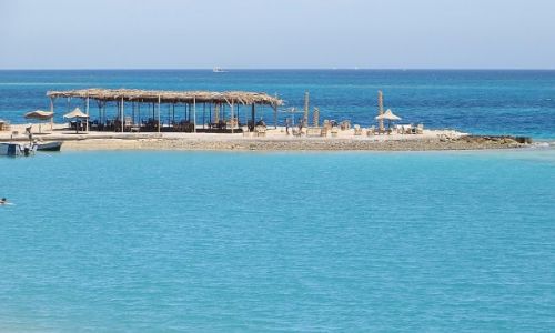Zdjcie EGIPT / rodkowy Egipt / Hurghada / egipska plaa