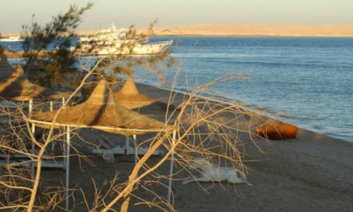 Zdjęcie EGIPT / Środkowy Egipt / Hurghada / plaża nad morzem