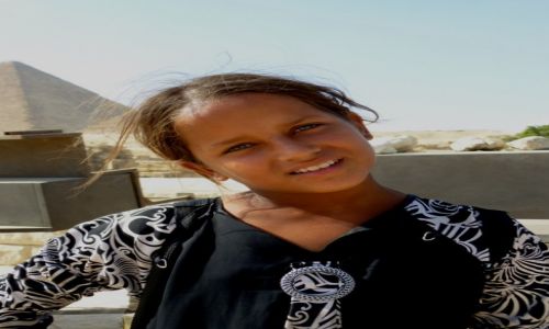 Zdjcie EGIPT / Prowincja Giza / Giza / Egipcjanka