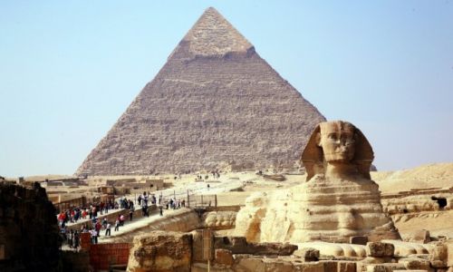Zdjcie EGIPT / Aglomeracja Kairu / Giza / Wielki Sfinks