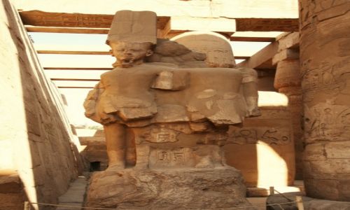 Zdjecie EGIPT / Grny Egipt / Karnak, witynia Amona-Re / Pomnik Amona-Re 