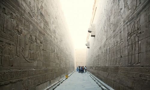 Zdjęcie EGIPT / Edfu / Świątynia Horusa / Jasność