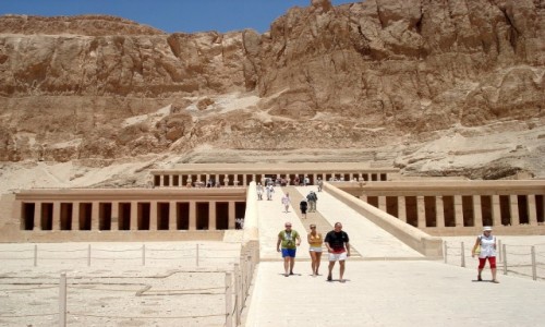 Zdjcie EGIPT / Luksor / dolina Deir el- Bahari / Egipskie wspomnienia