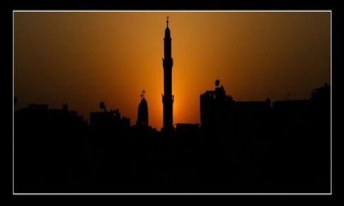 Zdjecie EGIPT / brak / Nile / Sunset