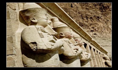 Zdjęcie EGIPT / brak / Deir El-Bahri / Queen Hatshepsut