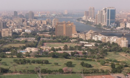 EGIPT / Kair / Zamalek / Kair panorama