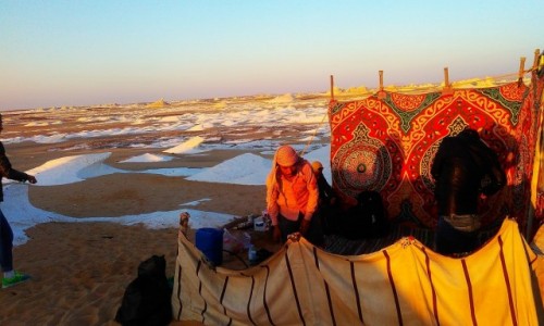 EGIPT / Kair / Al Bahrija / obozowisko