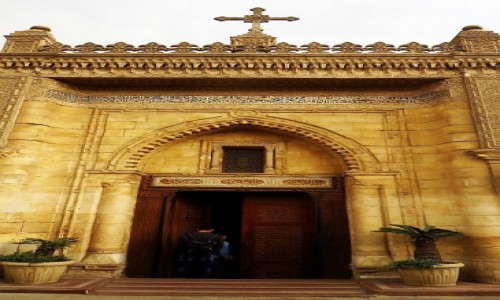 Zdjcie EGIPT / Kair / Kair - Muzeum Koptyjskie / koci Najwitszej Maryi Panny