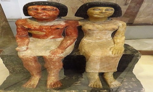 Zdjcie EGIPT / Kair / Kair - Muzeum Egipskie / maonkowie