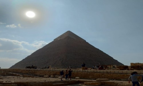 Zdjcie EGIPT / Giza. / Giza. / Piramidy w Gizie.