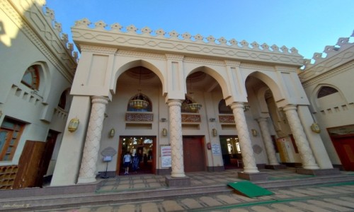 Zdjęcie EGIPT / Hurgada. / Hurghada. / Meczet - wejście.
