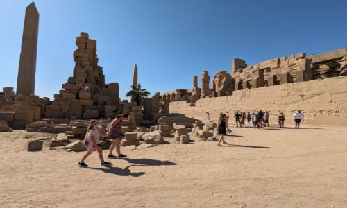 Zdjęcie EGIPT / Luksor. / Luksor. / Świątynia w Karnaku.