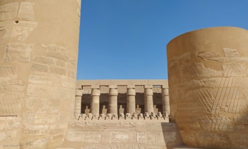 Zdjęcie EGIPT / Luksor. / Luksor. / Świąatynia w Luksorze.