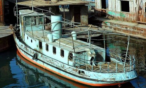 Zdjcie EGIPT / Nil / Kom Ombo / rejs Nilem-widoki: malowniczy statek