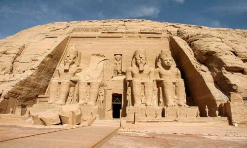 Zdjecie EGIPT / poniej zwrotnika Raka / nad Jeziorem Nasera / wiatynia Abu Simbel 2