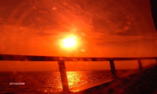 Zdjecie EGIPT / brak / Hurghada / Zachod slonca na morzu czerwonym Hurghada
