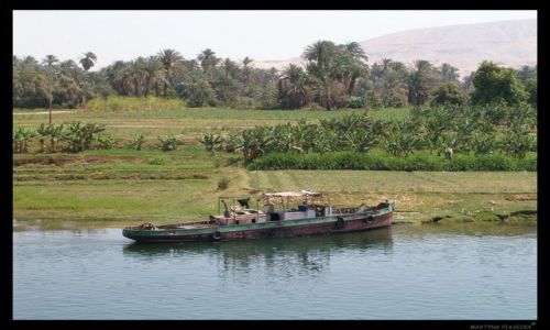 Zdjęcie EGIPT / Nil / Okolice Luxoru / Statek