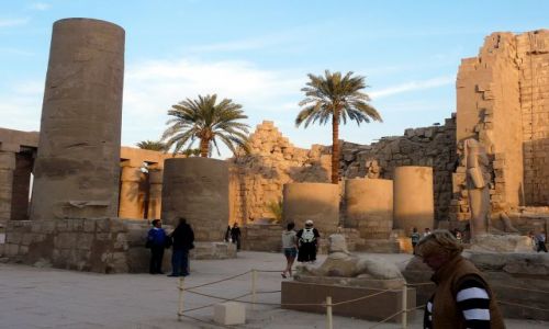 Zdjęcie EGIPT / Afryka / Karnaku/Luksor / Ruiny świątyni  03