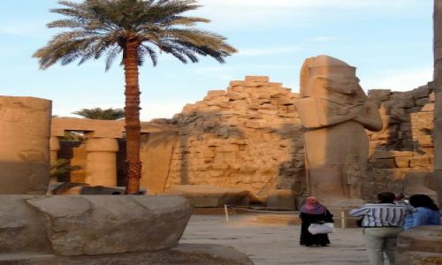 Zdjęcie EGIPT / Afryka / Karnaku/Luksor / Ruiny świątyni  04