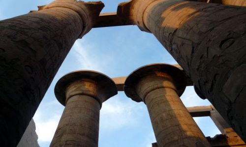 Zdjęcie EGIPT / Afryka / Karnaku/Luksor / Ruiny świątyni  05