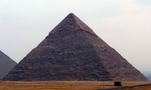 Zdjcie EGIPT / Afryka / Kair/Giza / Piramida Chefrena